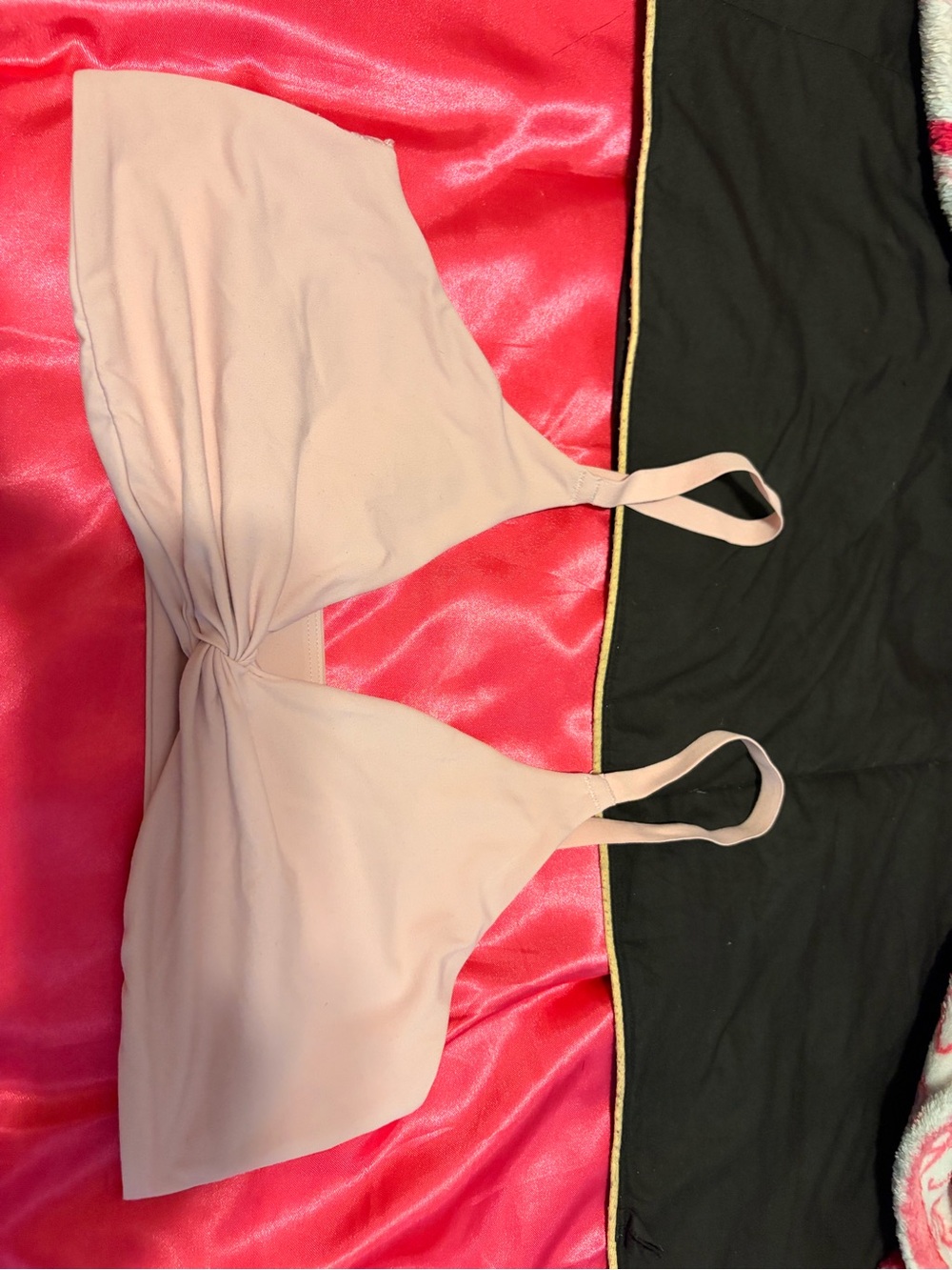 Pink Twist gymshark sports bra